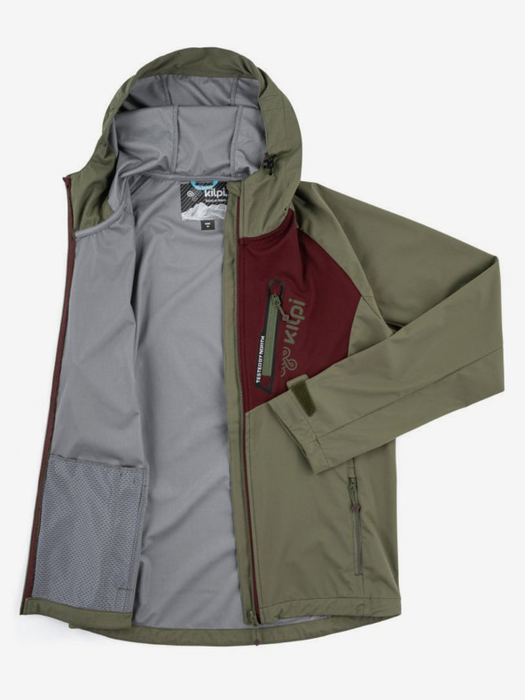 Kilpi Jachetă softshell kaki pentru bărbați Kilpi Beltra-M
