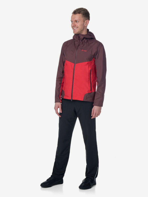 Kilpi Jachetă sport roșie pentru bărbați Kilpi Hurricane-M