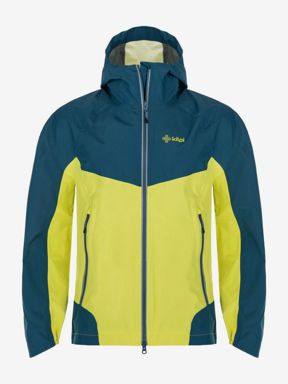 Kilpi Jachetă sport Kilpi Hurricane-M galbenă și albastră pentru bărbați