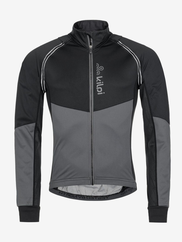Kilpi Jachetă sport softshell gri închis pentru bărbați Kilpi Zain-M