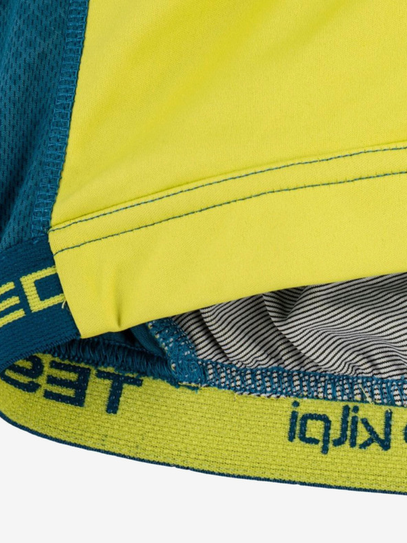 Kilpi Jachetă sport softshell galbenă și albastră pentru bărbați Kilpi Zain-M