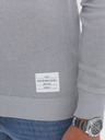 Ombre Clothing Pulover gri deschis pentru bărbați Ombre Clothing