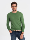 Ombre Clothing Pulover pentru bărbați verde Ombre Clothing