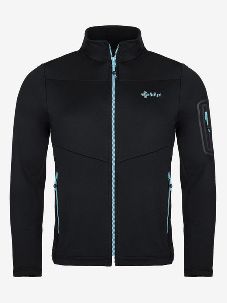 Kilpi Hanorac funcțional pentru bărbați Kilpi TEAM FLEECE-M Negru