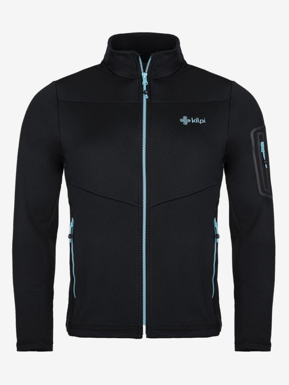 Kilpi Hanorac funcțional pentru bărbați Kilpi TEAM FLEECE-M Negru