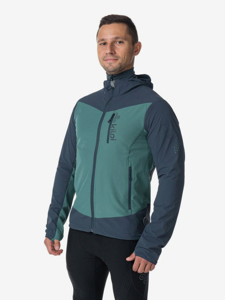 Kilpi Jachetă de alergare Softshell Petrol pentru bărbați Kilpi Balans-M