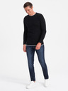 Ombre Clothing Pulover negru Ombre Clothing pentru bărbați