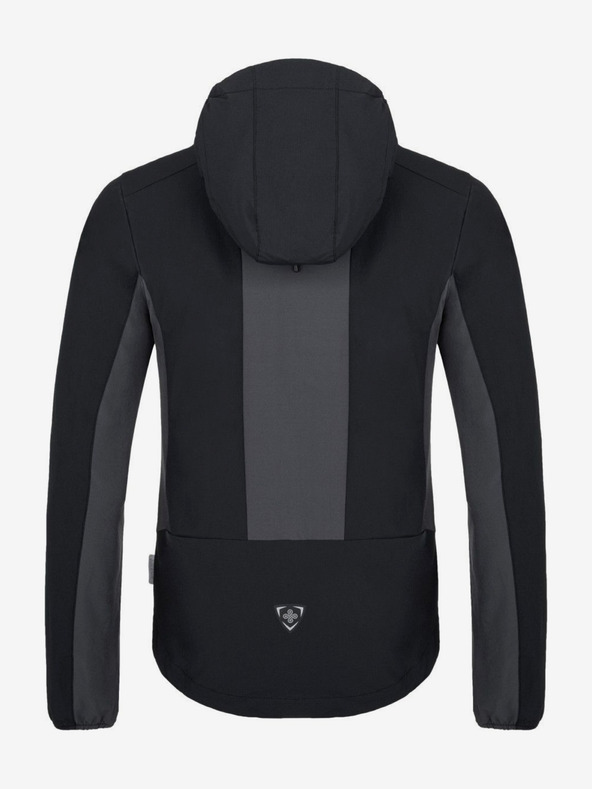 Kilpi Jachetă de alergare softshell gri închis pentru bărbați Kilpi Balans-M