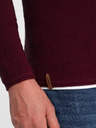 Ombre Clothing Pulover bărbătesc burgundy Ombre Clothing