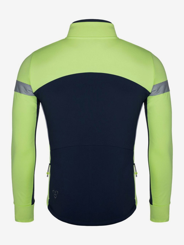 Kilpi Jachetă softshell de ciclism verde neon pentru bărbați Kilpi Velover-M