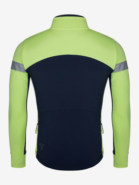 Kilpi Jachetă softshell de ciclism verde neon pentru bărbați Kilpi Velover-M