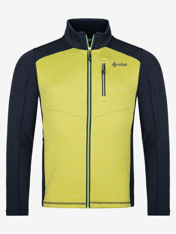Kilpi Hanorac sport verde neon pentru bărbați Kilpi Tomms-M