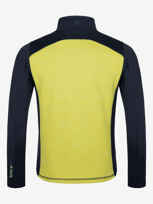 Kilpi Hanorac sport verde neon pentru bărbați Kilpi Tomms-M