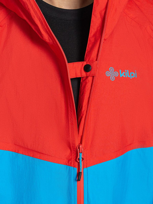 Kilpi Jachetă sport de bărbați albastră și roșie Kilpi Hurricane-M