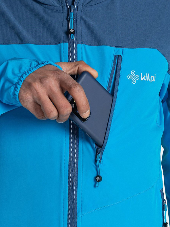 Kilpi Jachetă de alergare albastră pentru bărbați Kilpi NEATRIL-M