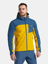 Kilpi Jachetă softshell pentru bărbați, albastră și galbenă Kilpi RAVIO-M