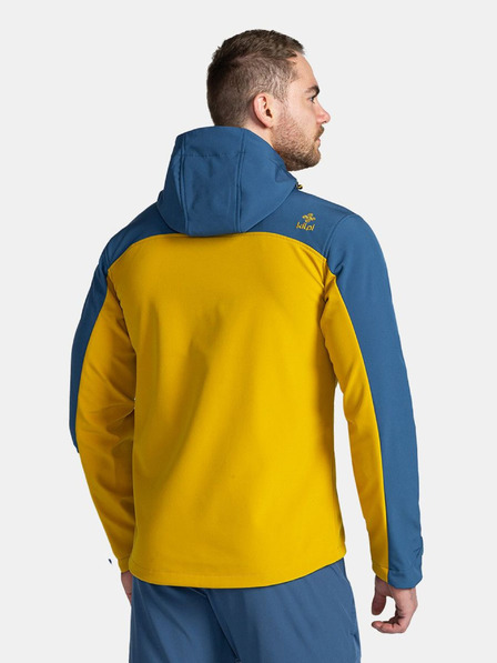 Kilpi Jachetă softshell pentru bărbați, albastră și galbenă Kilpi RAVIO-M