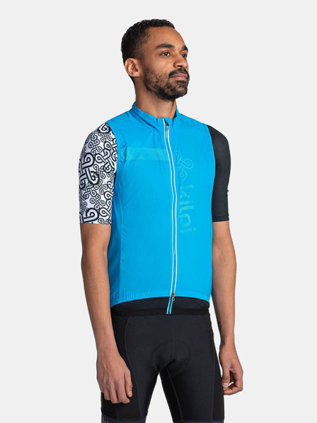 Kilpi Vestă sport albastră Kilpi Flow pentru bărbați