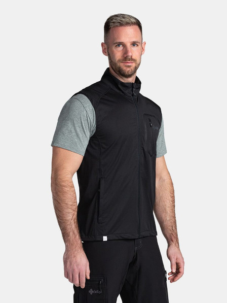 Kilpi Jachetă softshell neagră pentru bărbați Kilpi RIELLO-M