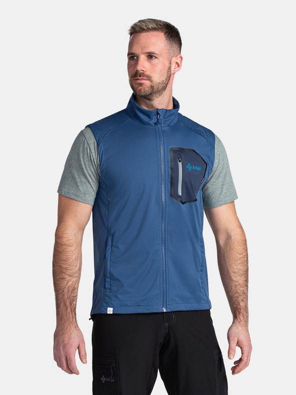 Kilpi Vestă softshell albastru închis pentru bărbați Kilpi RIELLO-M