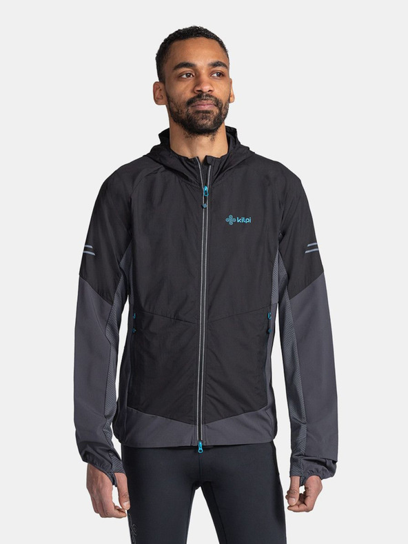 Kilpi Jachetă hibridă neagră pentru bărbați Kilpi RAYEN-M