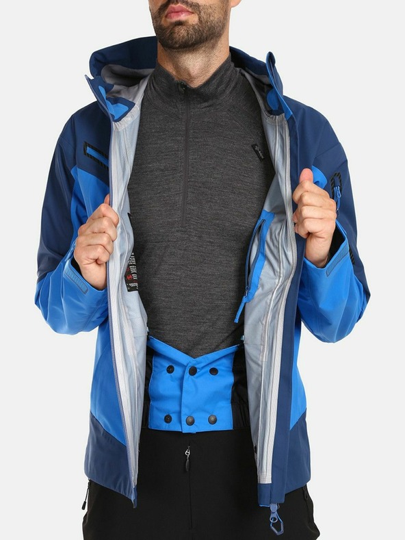 Kilpi Jachetă sport albastră cu membrană pentru bărbați KILPI Hastar-M