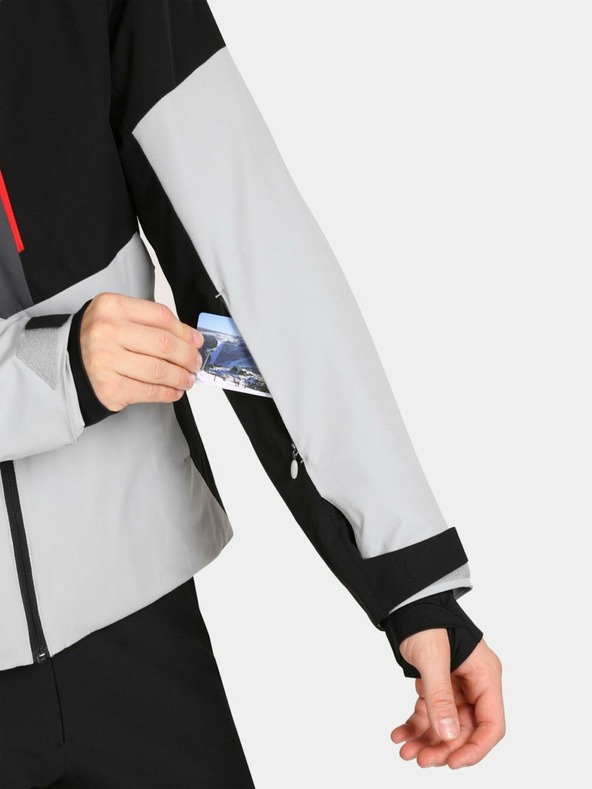 Kilpi Jachetă de schi pentru bărbați Kilpi TAXIDO-M gri închis