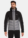 Kilpi Jachetă izolată Kilpi TEVERY-M gri și neagră pentru bărbați