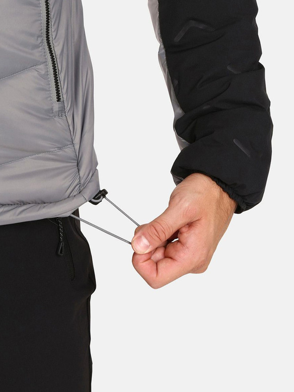 Kilpi Jachetă izolată Kilpi TEVERY-M gri și neagră pentru bărbați