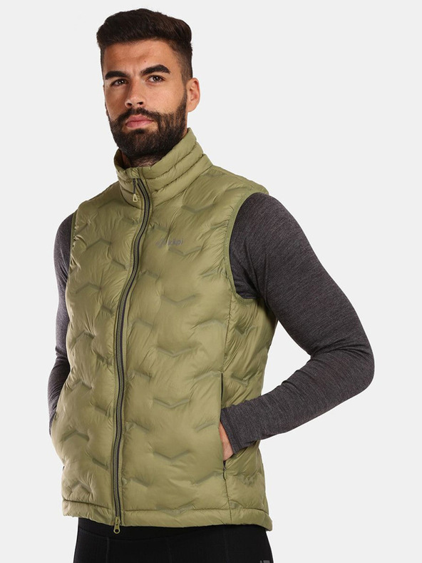 Kilpi Jachetă izolată kaki pentru bărbați Kilpi Nai-M