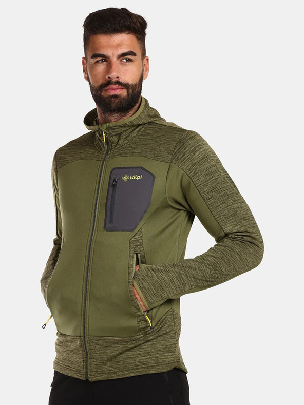 Kilpi Hanorac funcțional kaki pentru bărbați Kilpi Freni-M