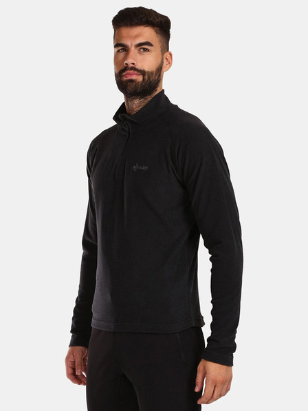 Kilpi Hanorac fleece negru pentru bărbați Kilpi Almeri-M