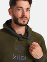 Kilpi Hanorac fleece kaki pentru bărbați Kilpi FLOND-M