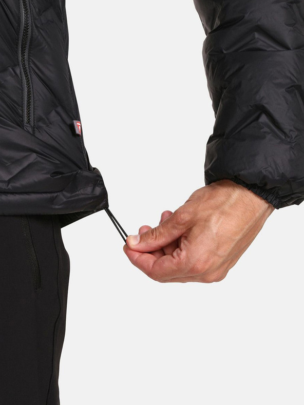 Kilpi Jachetă neagră din puf pentru bărbați Kilpi PAPILON-M