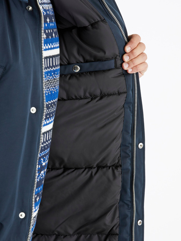 Celio Parka de iarnă albastru închis pentru bărbați Celio Cuturino