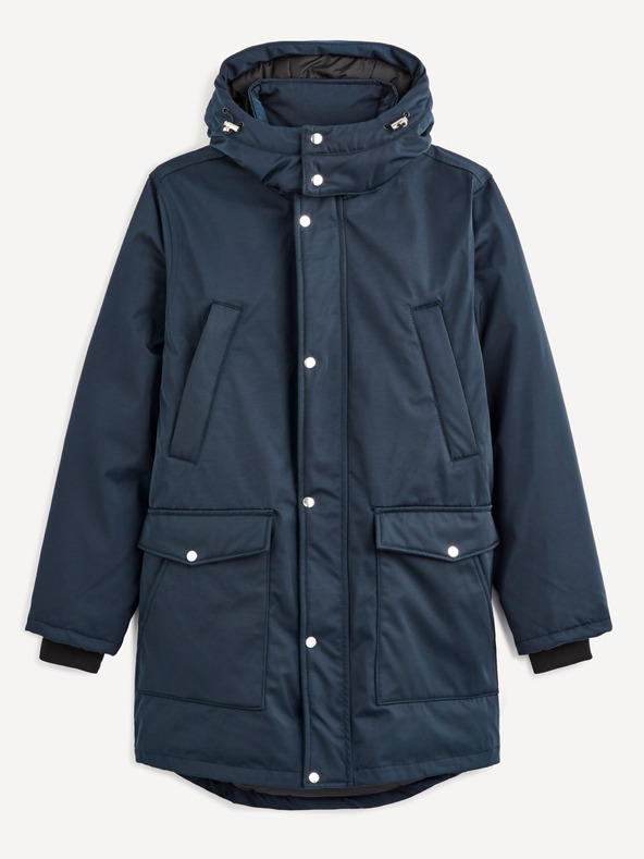 Celio Parka de iarnă albastru închis pentru bărbați Celio Cuturino