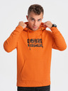 Ombre Clothing Hanorac portocaliu pentru bărbați Ombre Clothing