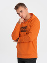 Ombre Clothing Hanorac portocaliu pentru bărbați Ombre Clothing