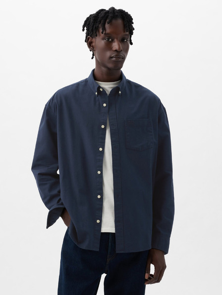 GAP Cămașă oxford logo oversize GAP