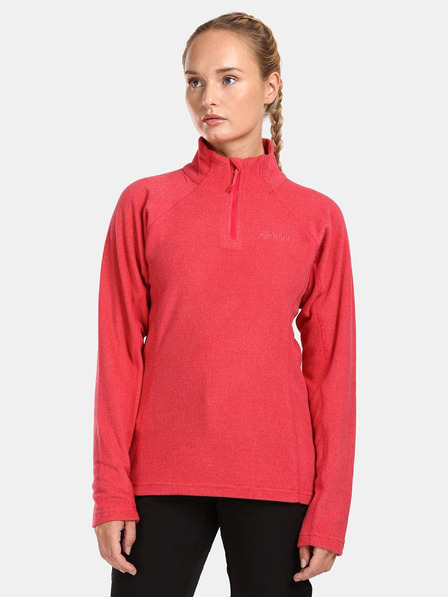 Kilpi Hanorac fleece roz închis pentru femei Kilpi ALMERI-W