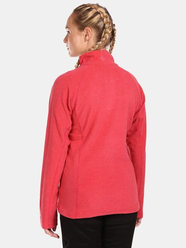 Kilpi Hanorac fleece roz închis pentru femei Kilpi ALMERI-W