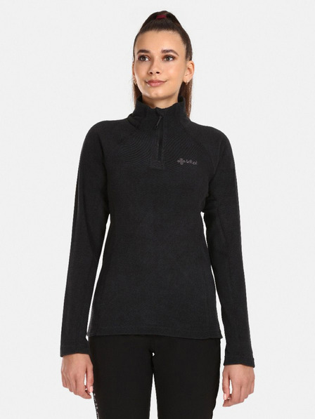 Kilpi Hanorac fleece negru pentru femei Kilpi ALMERI-W