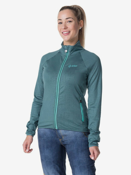 Kilpi Hanorac sport verde, pentru femei KILPI JUNIE