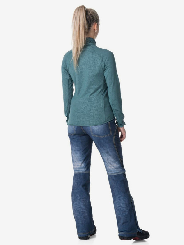 Kilpi Hanorac sport verde, pentru femei KILPI JUNIE