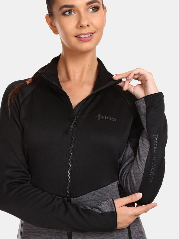 Kilpi Hanorac sport funcțional negru pentru femei Kilpi TOMMS-W