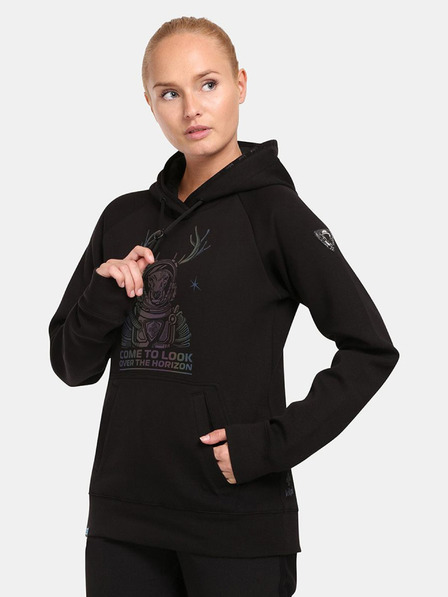 Kilpi Hanorac negru pentru femei Kilpi LTD BELLATRIX-W