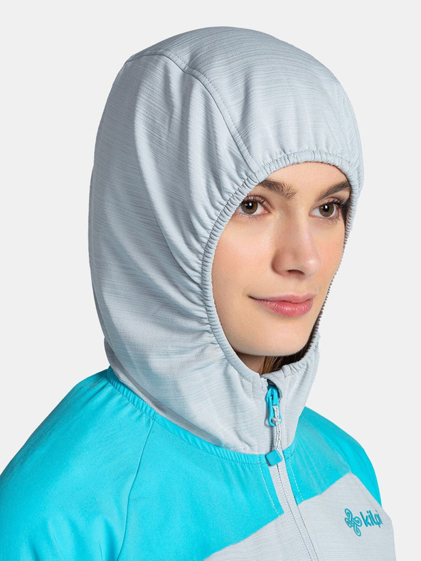 Kilpi Hanorac funcțional pentru femei gri-albastru Kilpi MEMPHIS-W