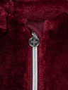 Kilpi Hanorac fleece pentru femei, burgundy Kilpi MARIEL-W