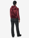 Kilpi Hanorac fleece pentru femei, burgundy Kilpi MARIEL-W
