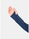Kilpi Hanorac fleece gri și albastru pentru femei Kilpi VERSAM-W